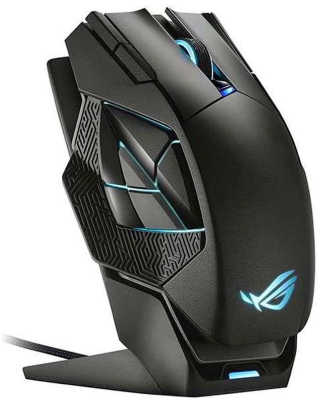 ASUS Mouse ROG Spatha X, RGB, USB-A/WL, black