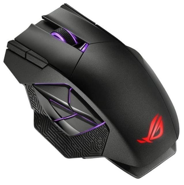 ASUS Mouse ROG Spatha X, RGB, USB-A/WL, black