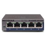 Комутатор NETGEAR GS105E 5xGE, WebSmart