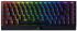 Razer Keyboard mechanical BlackWidow V3 Mini HyperSpeed 68key, Green Switch, USB-A/WL/BT, EN/RU, RGB, black