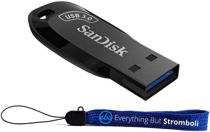 Накопичувач SanDisk   32GB USB 3.0 Type-A Ultra Shift Чорний