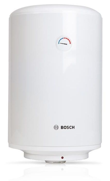 Electric water heater BOSCH round Tronic 2000, 80L, 2kW, mechanical control, C, white
