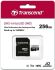 Карта памяти Transcend microSD  256GB C10 UHS-I U3 A2 R160/W125MB/s + SD