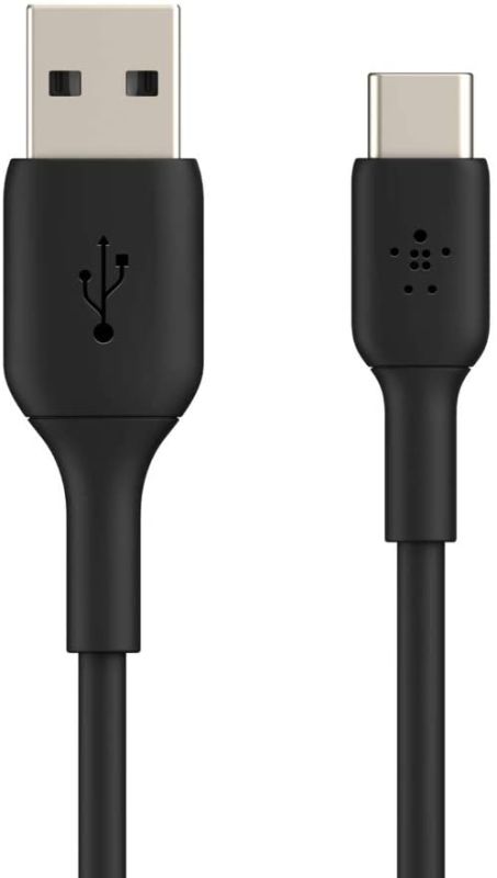 Belkin сable USB-A > USB-C charge/data, 1m, Type-C, PVC, black