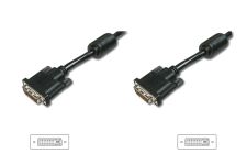 Кабель DIGITUS DVI-D dual link (AM/AM) 3м, чорний
