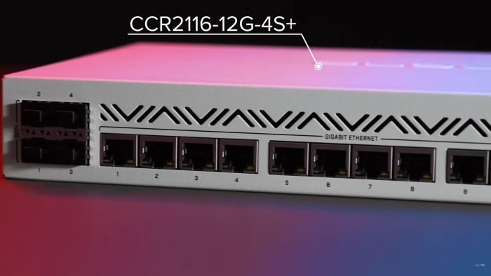 MikroTik Cloud Core Router MikroTiK CCR2116-12G-4S+