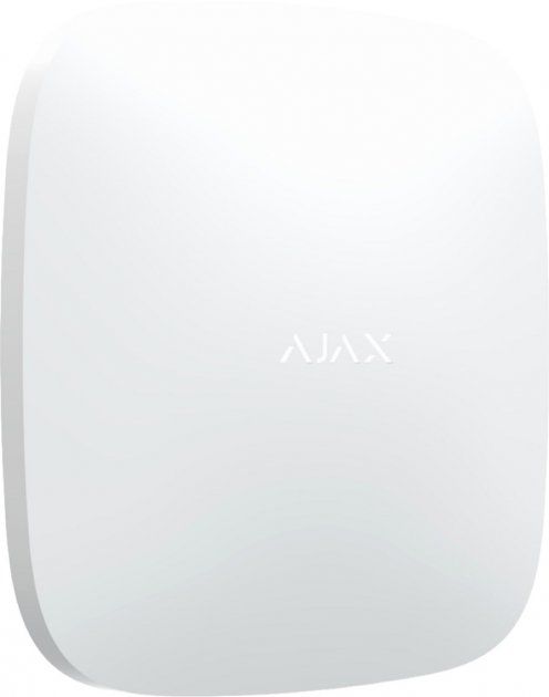 Ajax Hub 2 Plus intelligent security central unit, gsm, ethernet, wi-fi, jeweler, wireless, white