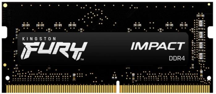 Память ноутбука Kingston DDR4 64GB KIT (32GBx2) 3200 FURY Impact