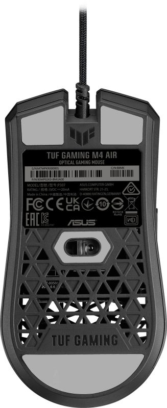 Мышь ASUS TUF M4 Air Shell, USB-A, чёрный