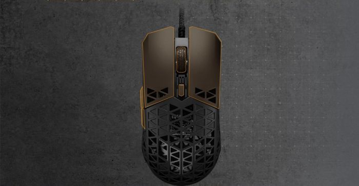 Мышь ASUS TUF M4 Air Shell, USB-A, чёрный