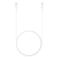 Кабель USB-C > USB-C зарядки/синхронизации Samsung, 1.8м, Type-C, 5A, 100Вт, белый