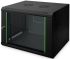Шафа DIGITUS 19", 7U, Wall Mounting Dynamic Basic, 600x450 мм, 60кг максимально, чорна