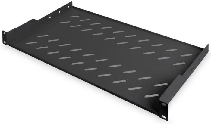 Полиця DIGITUS 19", 1U, консольна, 250мм, чорна
