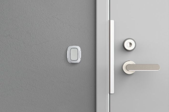 Wireless double panic button Ajax DoubleButton, jeweler, wireless, white