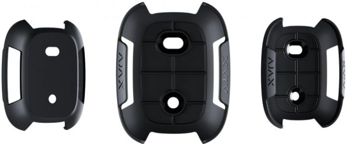 Держатель для фиксации тревожной кнопки Ajax Button Double Button Holder, чёрный
