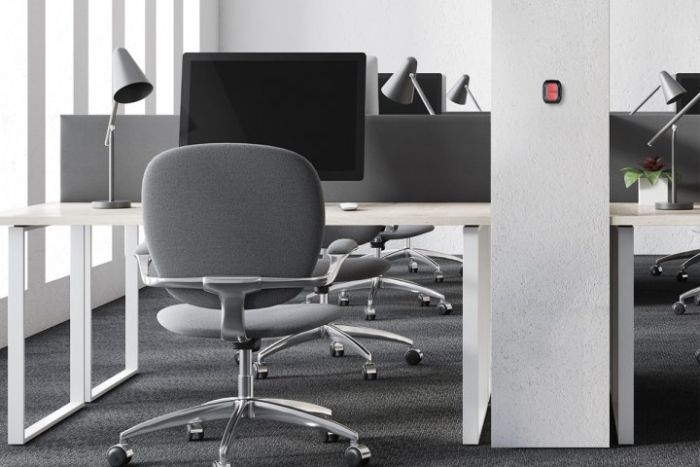 Держатель для фиксации тревожной кнопки Ajax Button Double Button Holder, чёрный