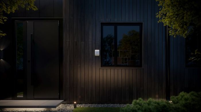 Датчик движения уличный типа "штора" Ajax DualCurtain Outdoor, Jeweler, беспроводной, белый