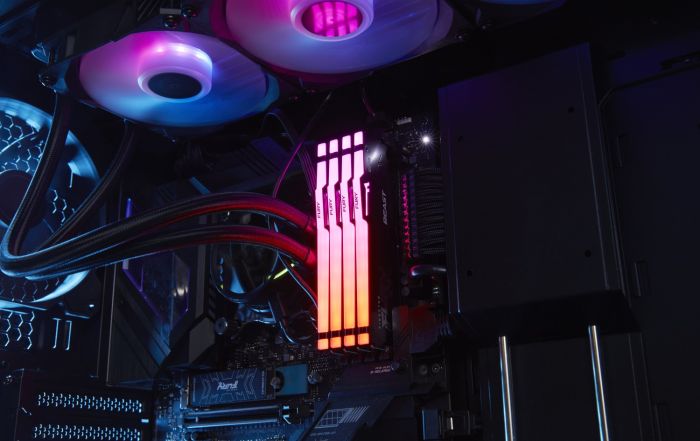 Пам'ять ПК Kingston DDR5 32GB 5600 FURY Beast  RGB