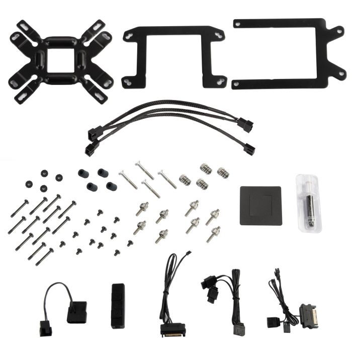 Система жидкостного оxлаждения SilverStone Icegem 360P-ARGB LGA2066, 2011, 1366, 115x, 1366, TRX4TR4, AM4, AM3, AM3+, AM2, AM2+, FM1, FM2 TDP350W чёрный