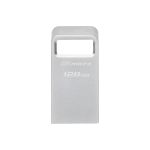 Накопичувач Kingston  128GB USB 3.2 Type-A Gen1 DT Micro R200MB/s Metal
