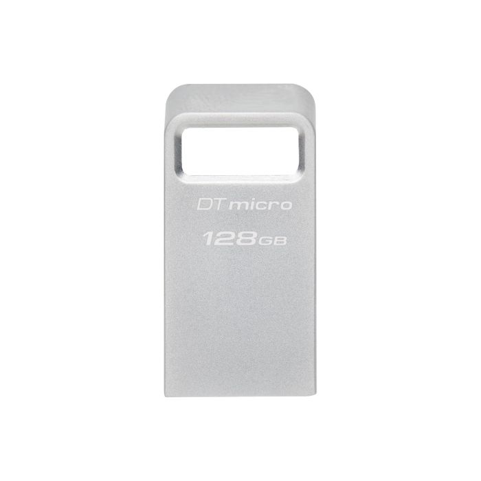 Накопитель Kingston  128GB USB 3.2 Type-A Gen1 DT Micro R200MB/s Metal