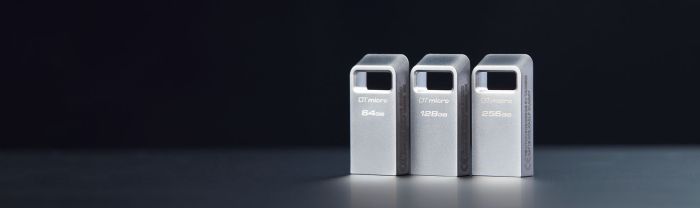 Накопитель Kingston  128GB USB 3.2 Type-A Gen1 DT Micro R200MB/s Metal