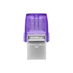 Накопичувач Kingston  256GB USB 3.2 Type-A + Type-C DT microDuo 3C R200MB/s