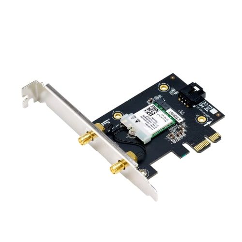 Адаптер WiFi ASUS PCE-AX1800 AX1800, PCI-Express x1, BT5.2