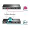 Коммутатор TP-LINK  10xGE (8xPoE), 1xSFP, 123Вт, WebSmart TP-Link TL-SG1210MPE