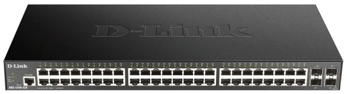 Комутатор   48xGE, 4xSFP+, Smart D-Link DGS-1250-52X