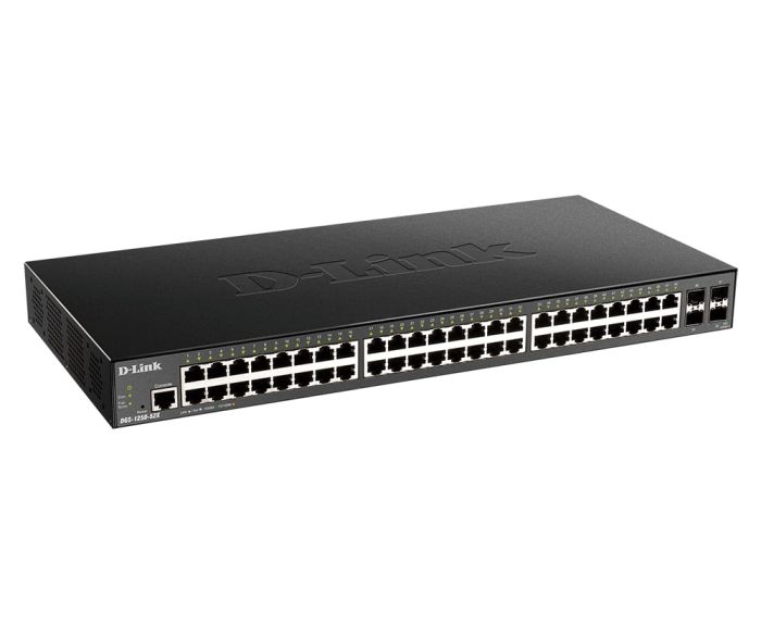 Комутатор   48xGE, 4xSFP+, Smart D-Link DGS-1250-52X