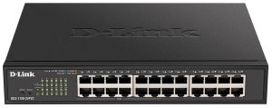 Комутатор   24xGE (1-12 PoE) EasySmart D-Link DGS-1100-24PV2