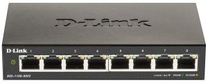 Комутатор   8xGE, EasySmart D-Link DGS-1100-08V2