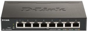 Комутатор   8xGE PoE 64Вт, EasySmart D-Link DGS-1100-08PV2