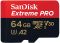 SanDisk microSD   64GB C10 UHS-I U3 R200/W90MB/s Extreme Pro V30 + SD