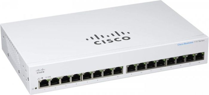 Cisco Switch CBS110 16xGE, Unmanaged