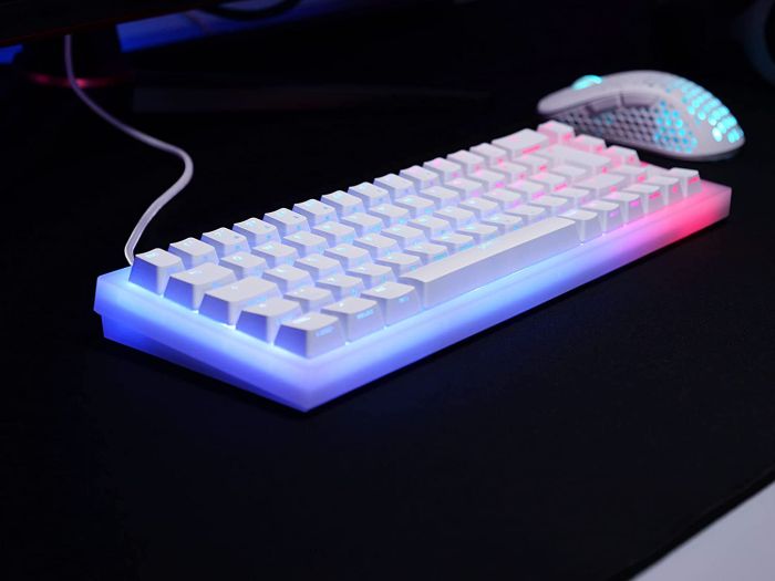 Keyboard mechanical Xtrfy K5 68Key, Kailh Red, USB-A, EN/UA, Hot-swap, RGB, Чорний