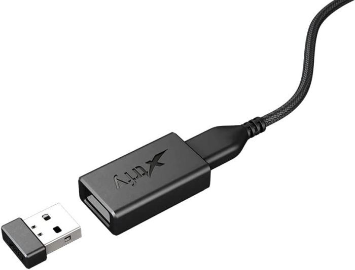 Mouse Xtrfy MZ1, WL/USB-A, RGB, Чорний