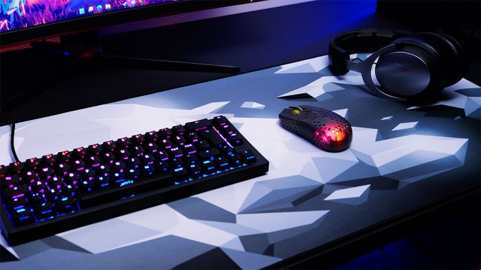 Mouse Xtrfy MZ1, WL/USB-A, RGB, Чорний