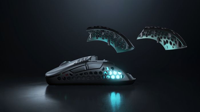 Мышь Xtrfy M42, WL/USB-A, RGB, Чорний