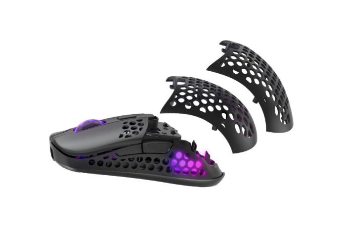 Мышь Xtrfy M42, WL/USB-A, RGB, Чорний