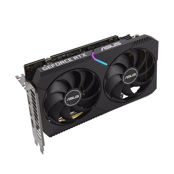 ASUS Graphic Card GeForce RTX 3060 12GB GDDR6 DUAL OC V2 DUAL-RTX3060-O12G-V2