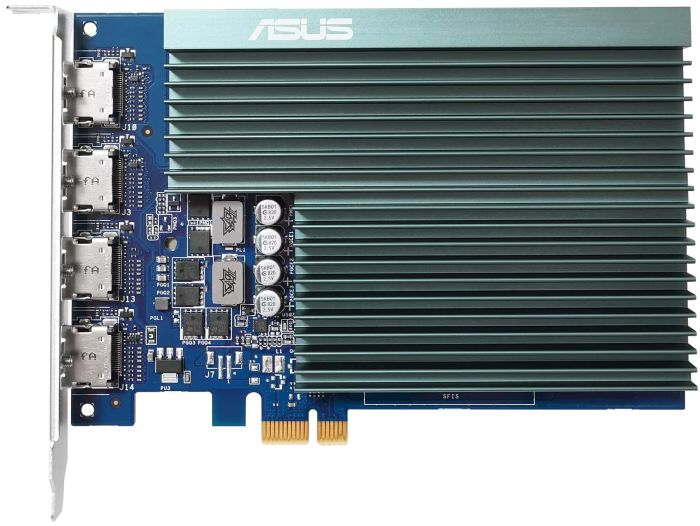 Видеокарта ASUS GeForce GT 730 2GB GDDR5 Silent low profile 4 HDMI GT730-4H-SL-2GD5
