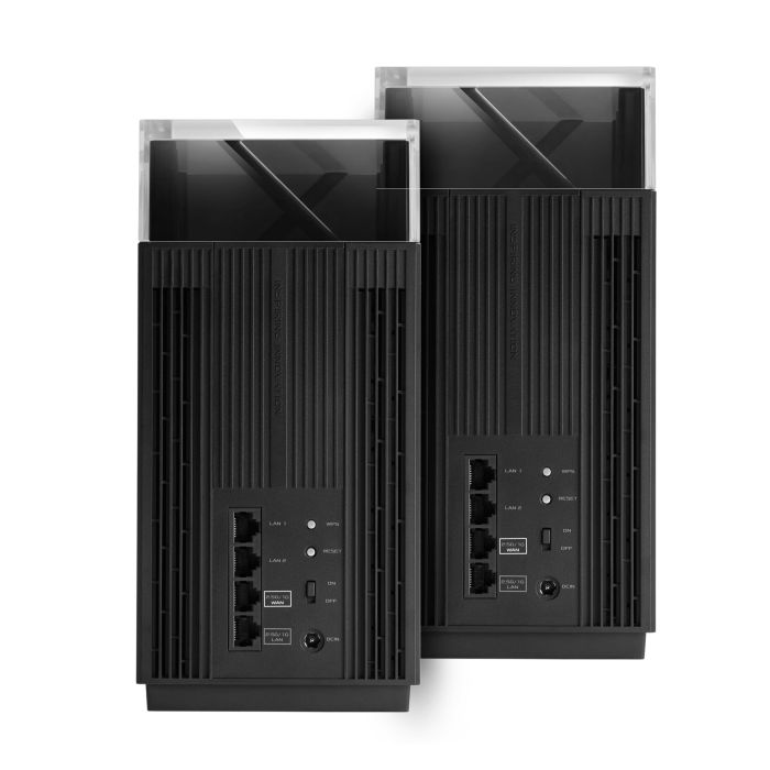 Система WiFi-Mesh ASUS ZenWiFi Pro ET12 AXE11000, 2xGE LAN, 1x2.5GE LAN, 1x2.5GE WAN, 2мод