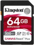 Карта пам'яті Kingston SD   64GB C10 UHS-II U3 R300/W260MB/s