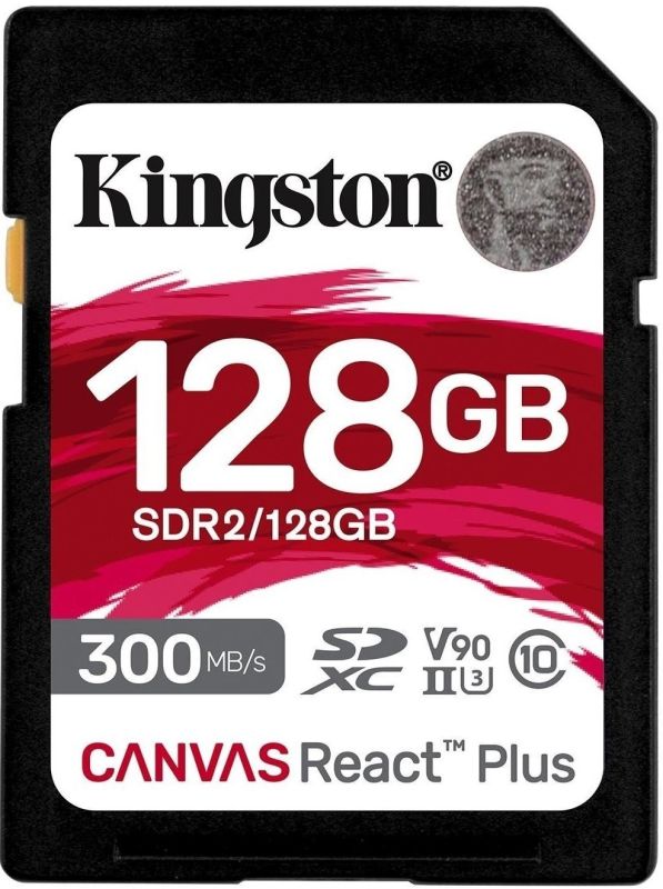 Kingston SD  128GB C10 UHS-II U3 R300/W260MB/s
