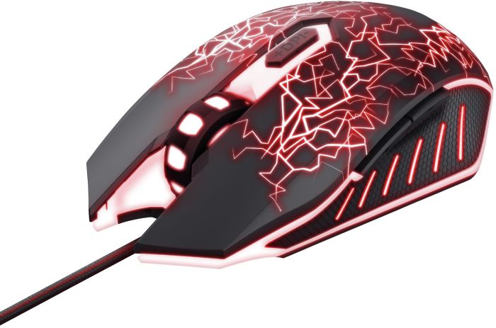 Mouse Trust GXT105 IZZA, USB-A, Чорний