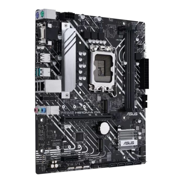 Материнcкая плата ASUS PRIME H610M-A D4-CSM s1700 H610 2xDDR4 M.2 HDMI D-Sub DP mATX