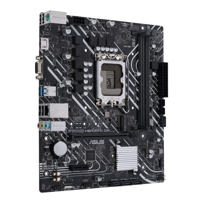 Материнcька плата ASUS PRIME H610M-K D4 s1700 H610 2xDDR4 M.2 HDMI D-Sub mATX