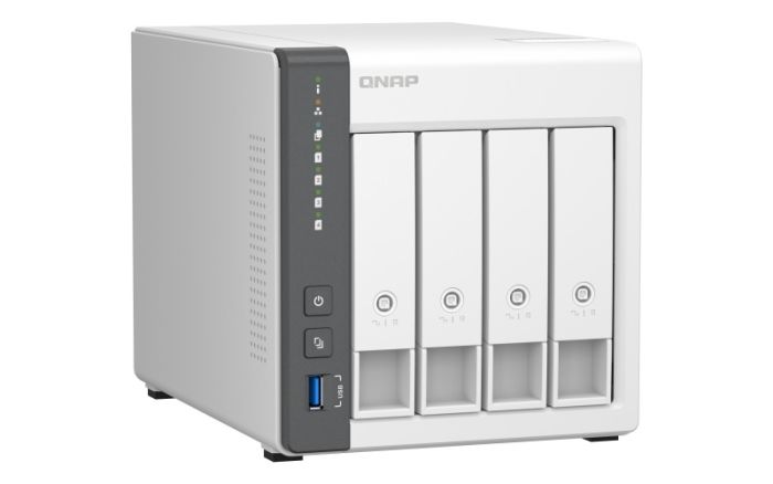 Мережеве сховище   (2.5GbE) QNAP TS-433-4G